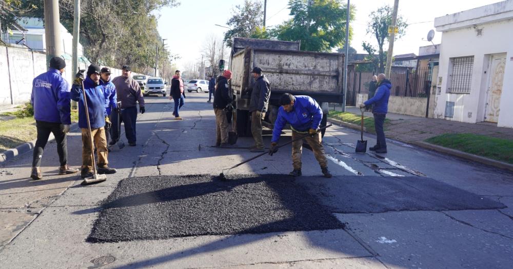 Los trabajos se planifican cada semana a partir de relevamientos