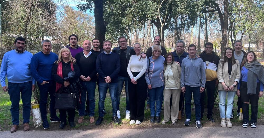 Otermiacuten se reunioacute con el bloque de concejales de Unioacuten por la Patria de Lomas