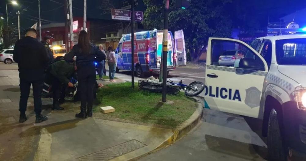 La Policía y Emergencias Lomas intervino en el lugar