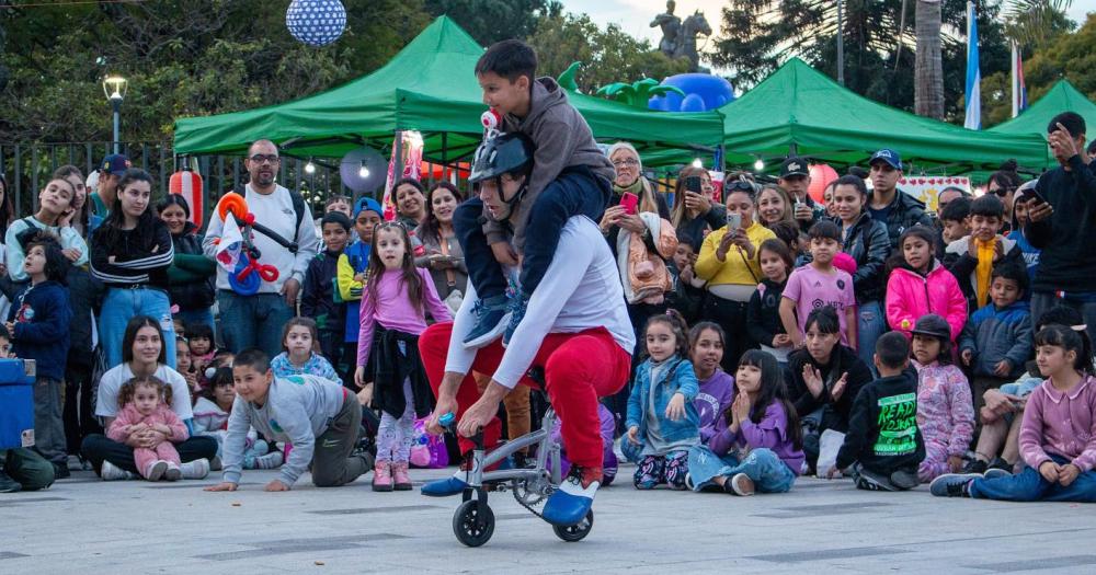 Hubo shows al aire libre todos los días