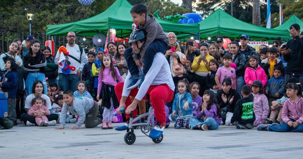 Hubo shows al aire libre todos los días