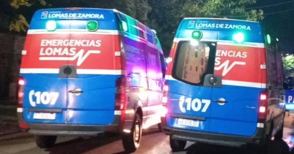 Emergencias Lomas intentó reanimar al nene en horas de la madrugada