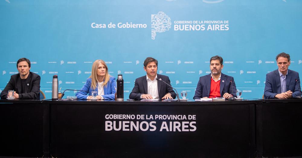 Kicillof criticó la decisión del gobierno de Milei