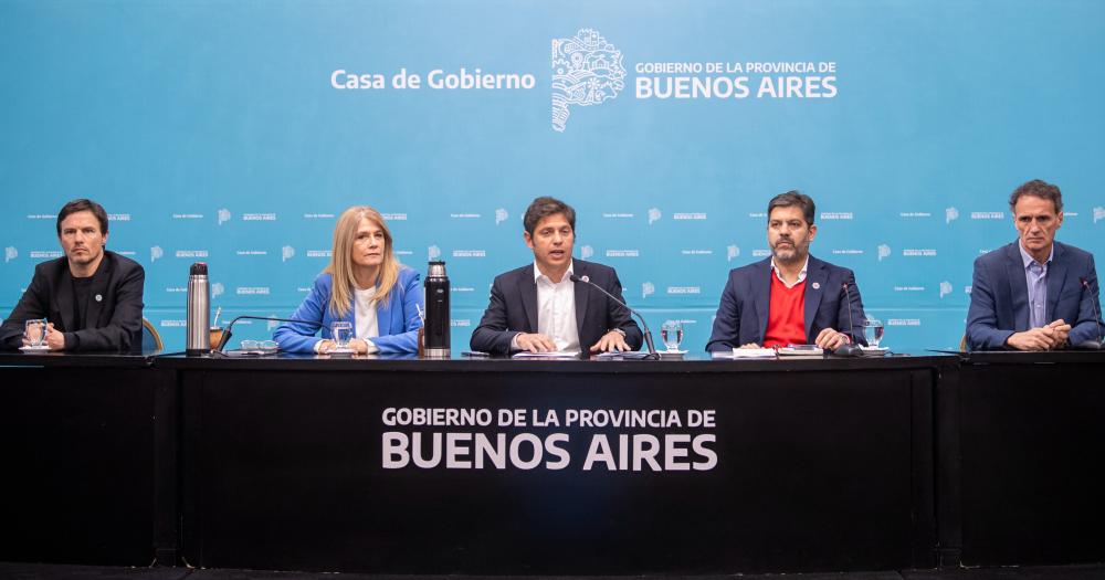 Kicillof criticó la decisión del gobierno de Milei