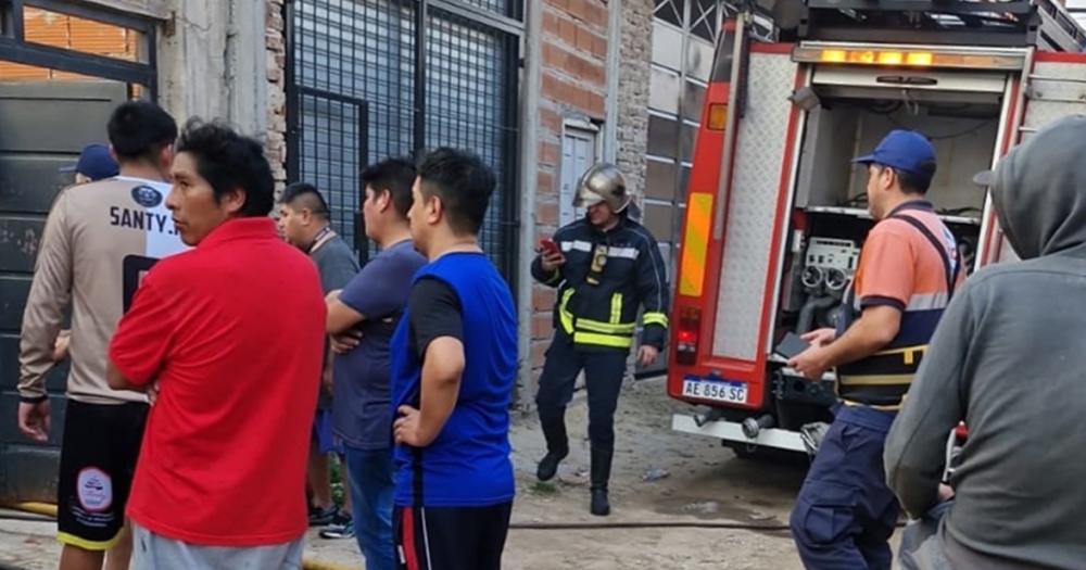 La situación alertó a los vecinos