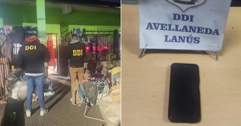 El hombre había sido sorprendido con el teléfono de la víctima
