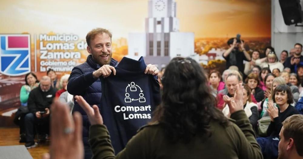 Todos tenemos algo para dar dijo el Intendente