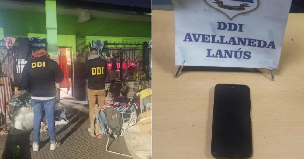 El hombre había sido sorprendido con el teléfono de la víctima