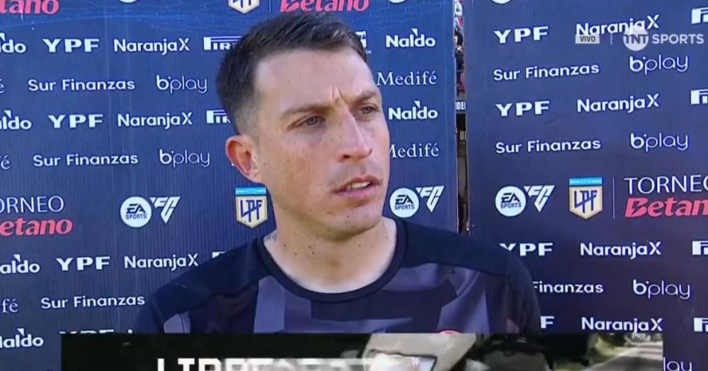Nahuel Losada fue la figura de Lanús en la derrota ante Riestra