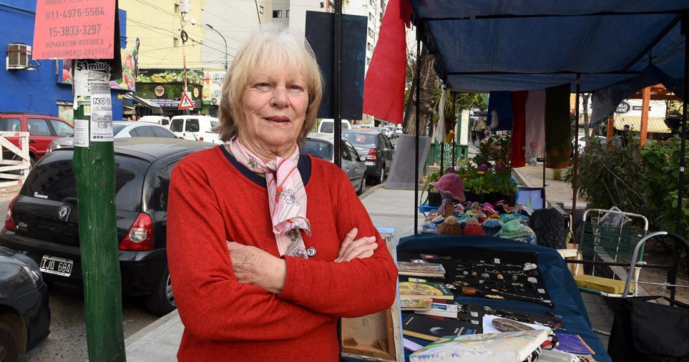 Irma la primera artesana de la feria de la Plaza del Campeoacuten- su historia