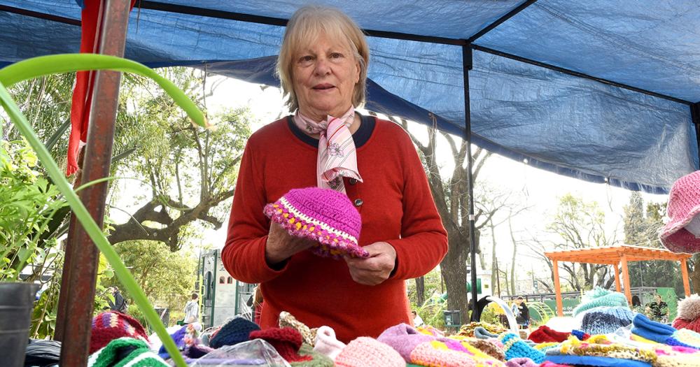 Irma la primera artesana de la feria de la Plaza del Campeoacuten- su historia