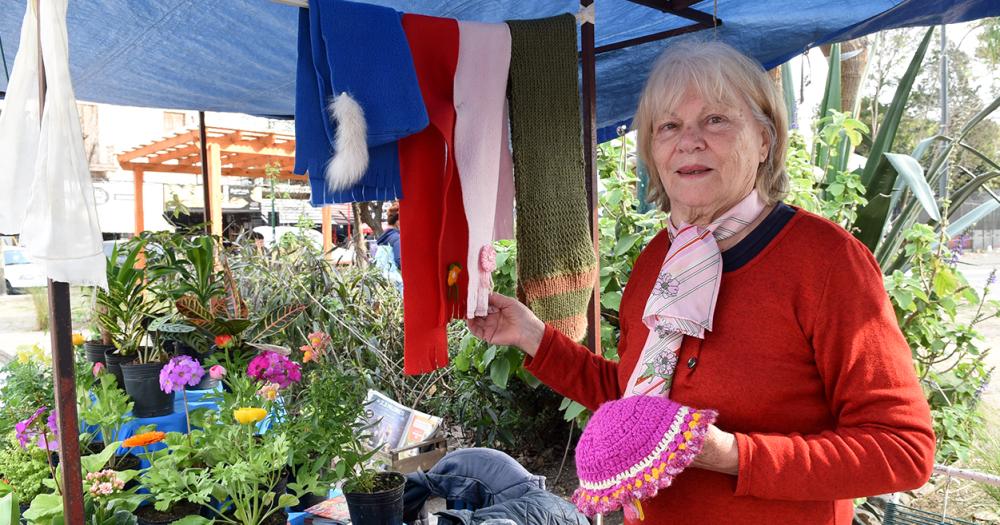 Irma la primera artesana de la feria de la Plaza del Campeoacuten- su historia