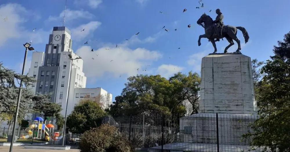 El acto se har frente al monumento del general José de San Martín en la Plaza Grigera