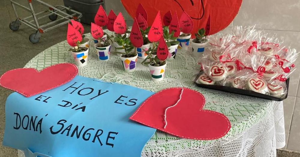 Los chicos del CPII van a recibir a los donantes con souvenir y un rico desayuno