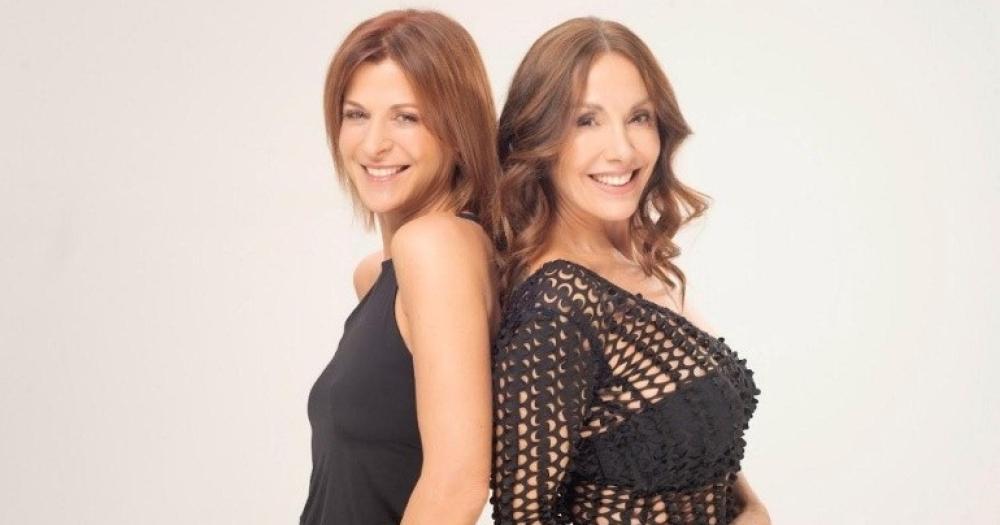 Eugenia Tobal y Viviana Saccone en una comedia