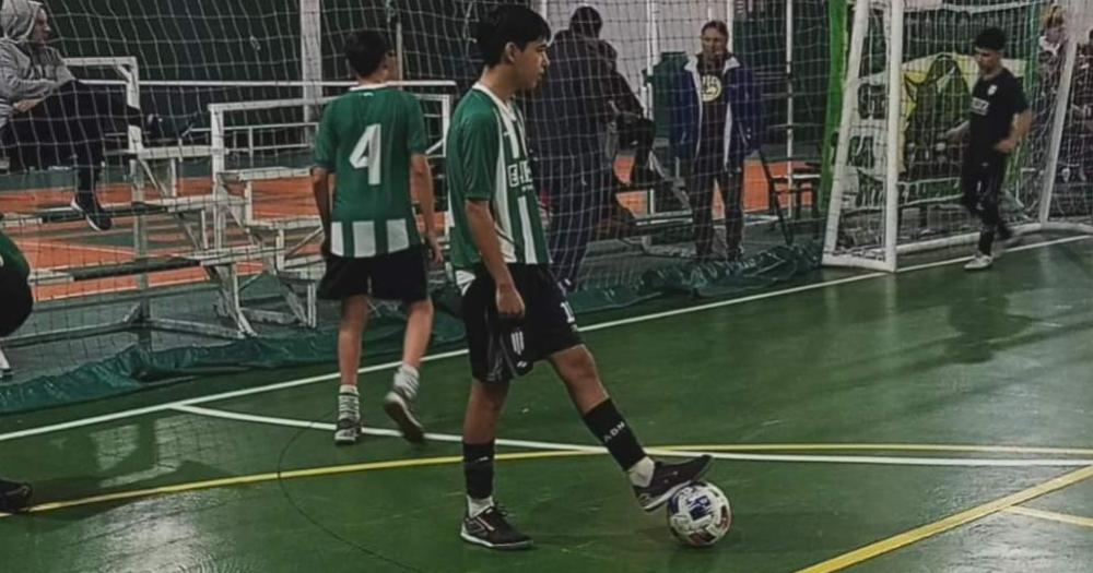 Romn jugaba en el futsal de Banfield