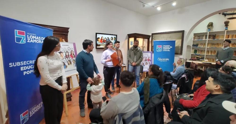 Salón y Causa se proyectó en el Museo Americanista