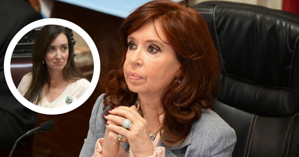 Cristina Kirchner se metió de lleno en la polémica entre Javier Milei y Victoria Villarruel