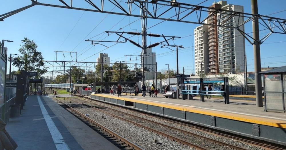 El hecho ocurrió en la estación de Lomas