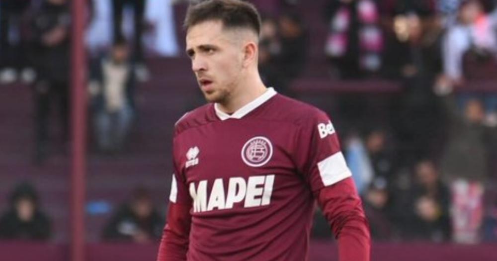 Felipe Peña Biafore reapareció en Lanús