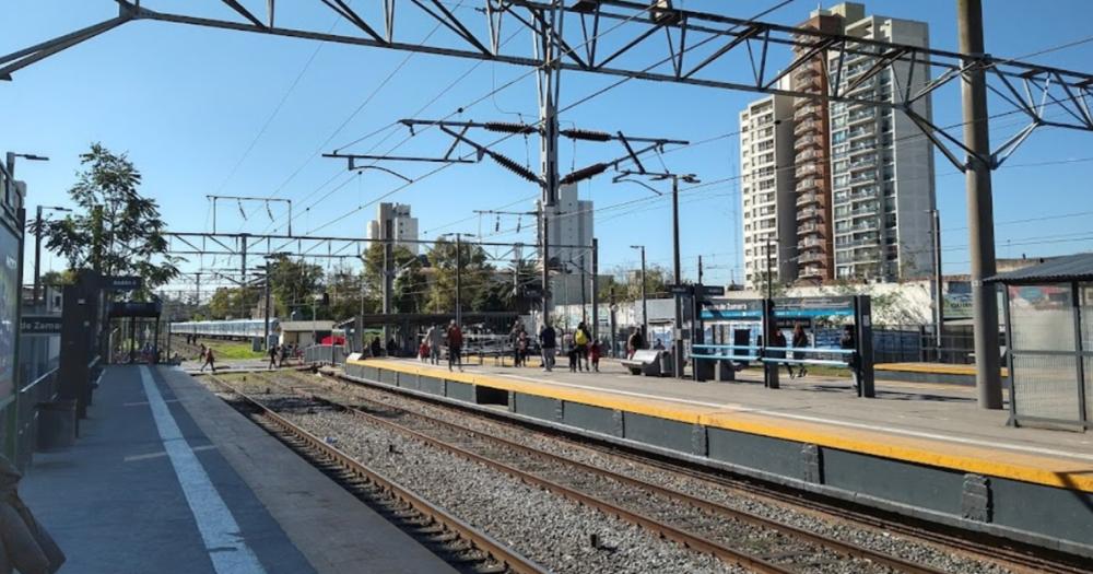 El hecho ocurrió en la estación de Lomas