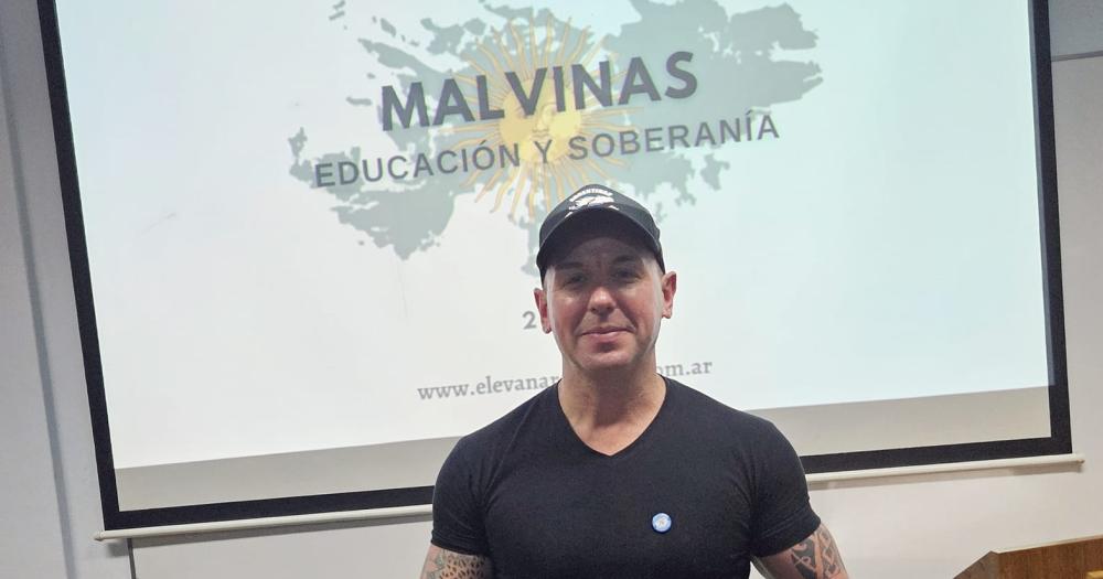 Concluyó la formación en Malvinas