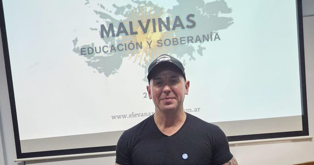 Concluyó la formación en Malvinas