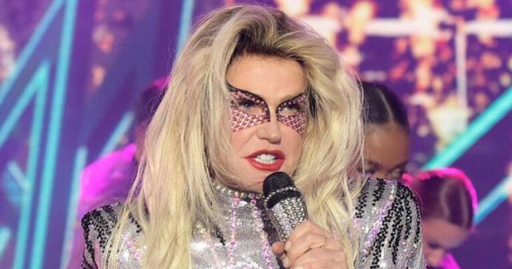 Xuxa como Lady Gaga