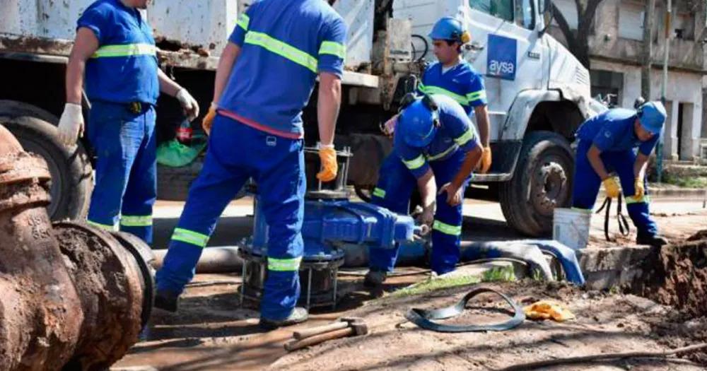 AySA comunicó que habr cortes de agua en distintas zonas de Lomas