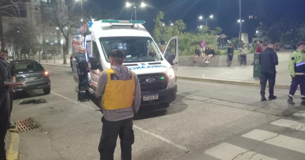 Hubo un amplio operativo en el lugar