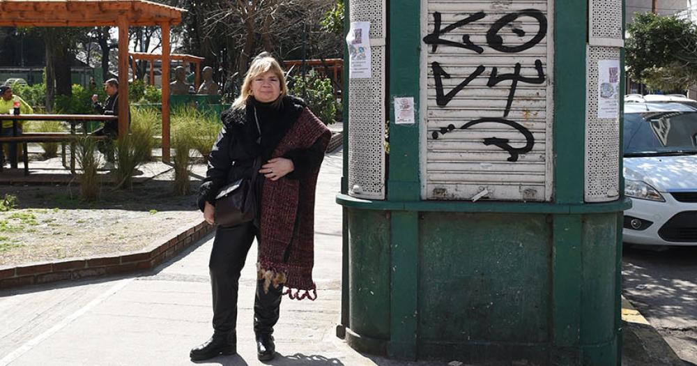 Alejandra fue parte de la historia del kiosco ya que supo ayudar a su padre- hasta tuvo el honor de atender a Sandro