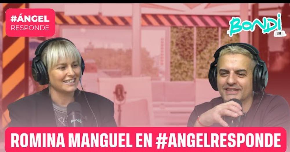 Ángel de Brito fue lapidario con Romina Manguel