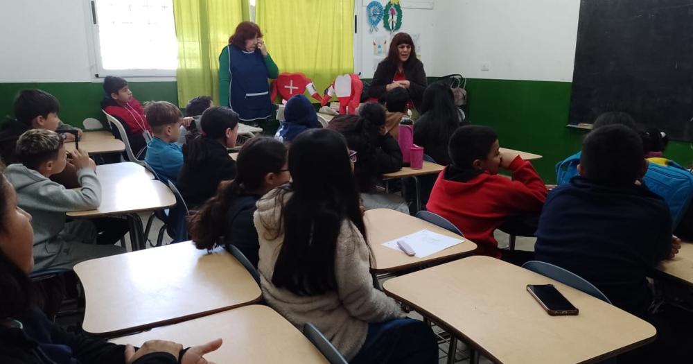 Los alumnos preparan todo para la campaña que se desarrollar este viernes de 9 a 15