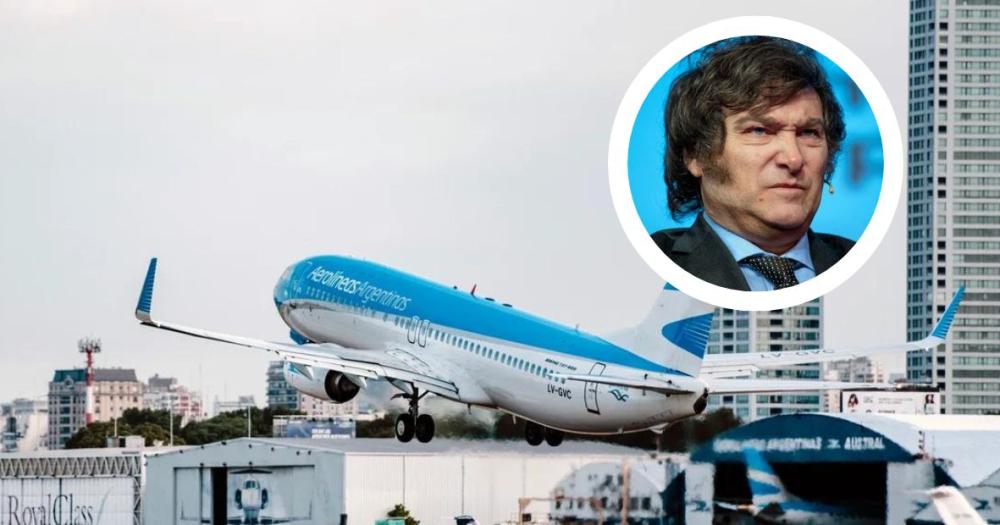 El Gobierno de Javier Milei tiene un plan preparado para privatizar Aerolíneas Argentinas