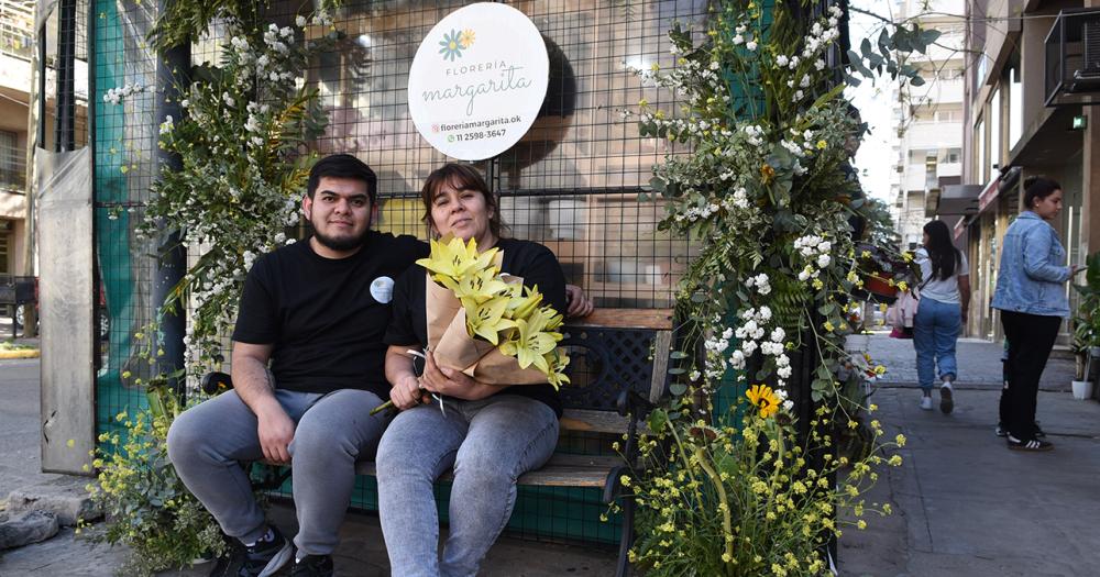 El puesto tuvo una idea innovadora para celebrar el Día de la Primavera