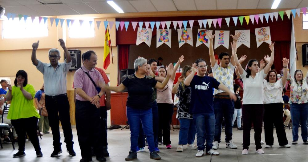 Con lo recaudado se estar ayudando a la asociación que trabaja para las personas con discapacidad