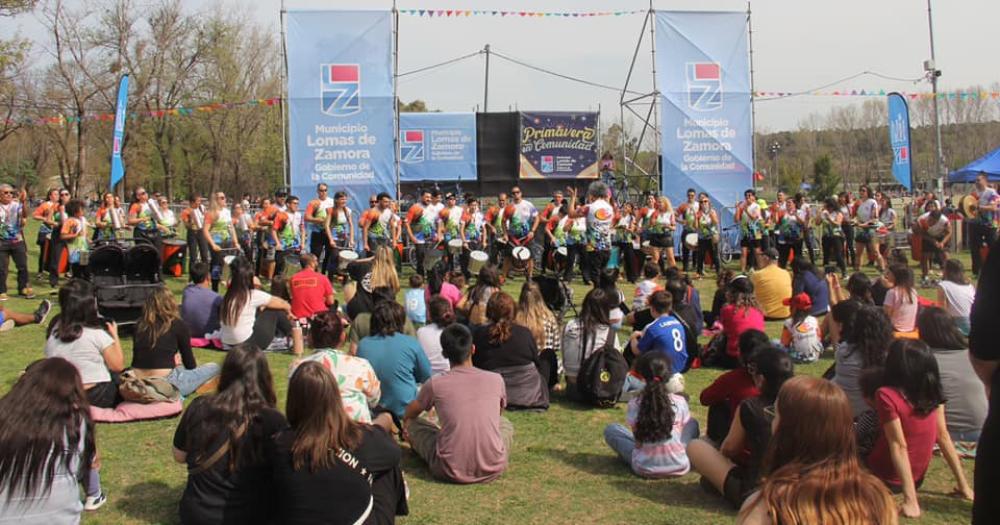 Lomas se llenoacute de color deportes y cultura para celebrar la Primavera