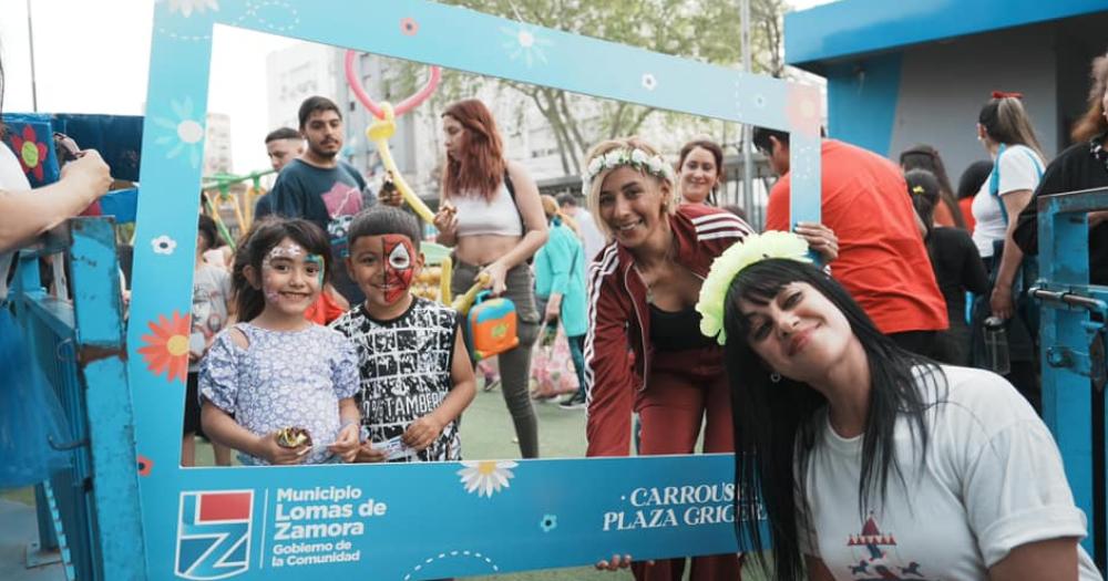 Lomas se llenoacute de color deportes y cultura para celebrar la Primavera