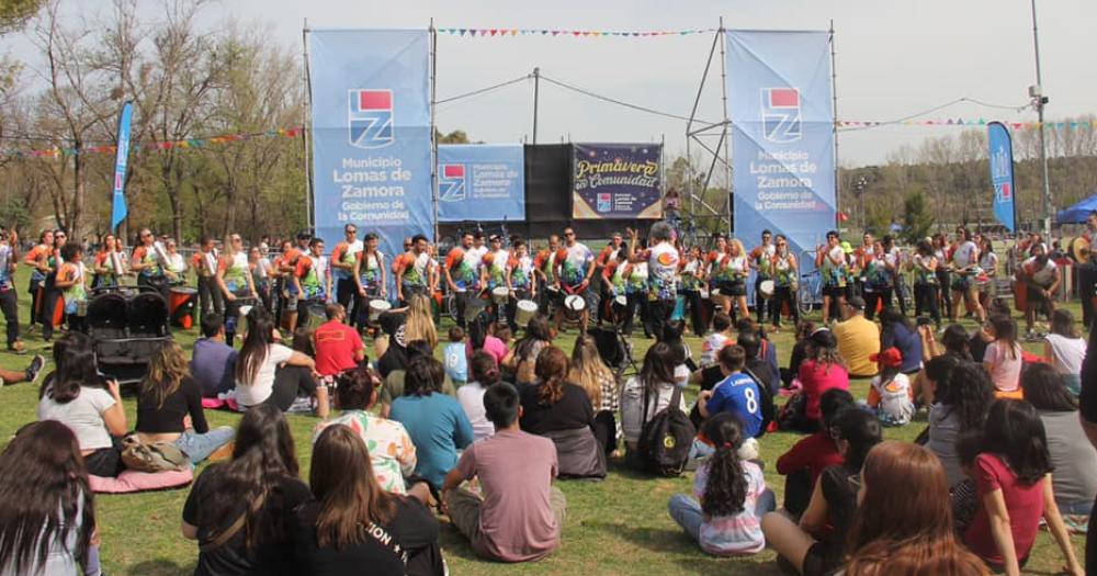 Lomas se llenoacute de color deportes y cultura para celebrar la Primavera