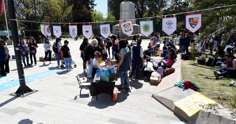 Hubo una muestra fotogrfica y actividades lúdicas a disposición de todos los vecinos