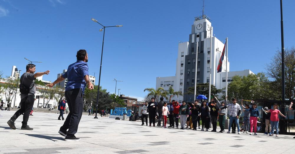 La muestra contó con todas las escuelas de educación especial de Lomas