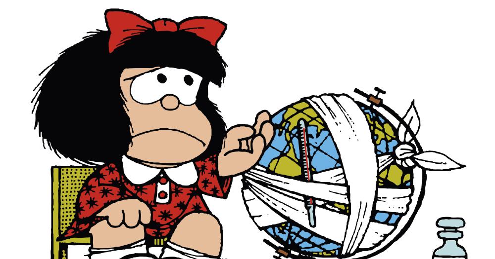 Mafalda y su globo terr?queo