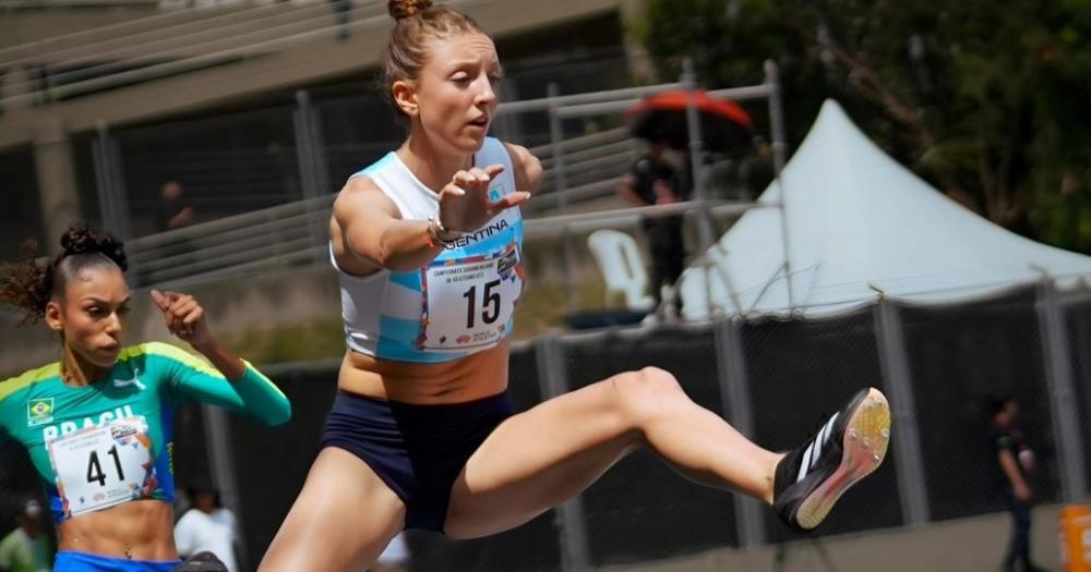 Helen Bernard Stilling se coronoacute campeona sudamericana U23 en atletismo 