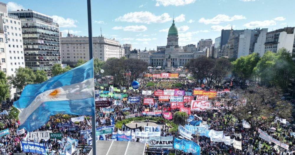 El Congreso desde el dron de la UNSAM