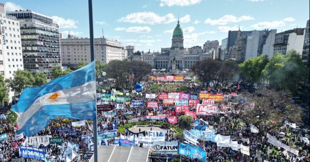 El Congreso desde el dron de la UNSAM