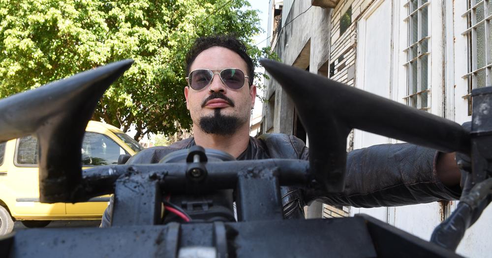 Made in Lomas- un artesano banfilentildeo creoacute una motocicleta eleacutectrica