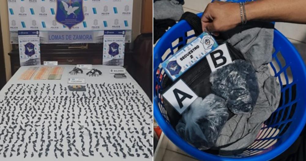 M?s de 900 dosis de cocaína fueron secuestradas