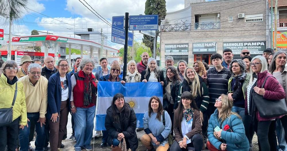 Participaron familiares funcionarios concejales y agrupaciones