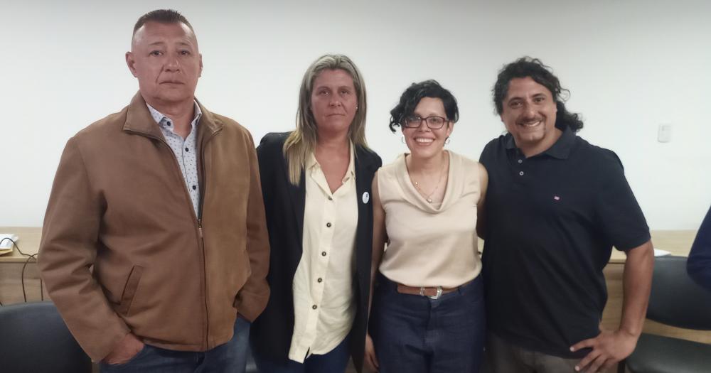 Bazn participó de la jornada junto a Jorge Gonzlez Nieva y Analía Schwartz ambos exonerados