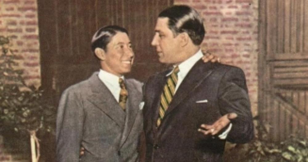 Leguisamo y Gardel